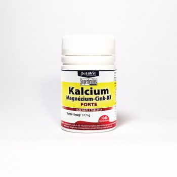 JutaVit Kalcium+Mg+Zn+D3 Forte, 90db