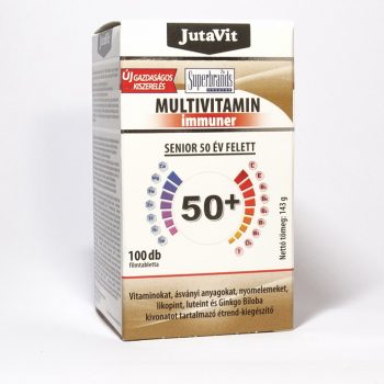 JutaVit Multivitamin, Immuner 50+, 100db
