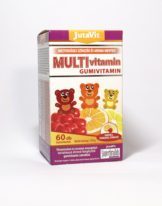 JutaVit Multivitamin gumivitamin, 60 db 1 JutaVit Multivitamin gumivitamin, 60 db