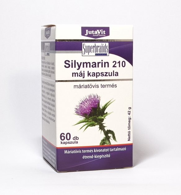 JutaVit Sylimarin 210 máj kapszula 60db 1 JutaVit Sylimarin 210 máj kapszula 60db