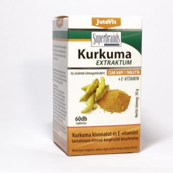 Jutavit Kurkuma+E vitamin extraktum, 60db