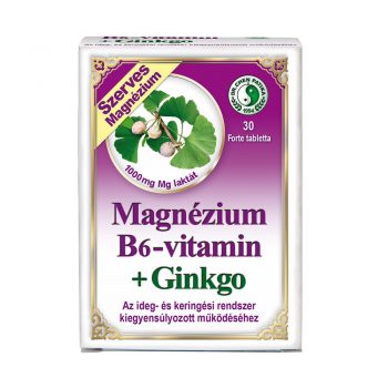 Dr. Chen Magnézium, B6-vitamin, Ginkgo, 30db