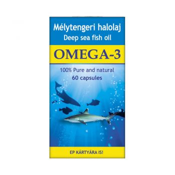 Dr. Chen Mélytengeri halolaj, Omega 3+ E-Vitamin, 60db