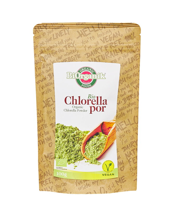 BiOrganik Chlorella por, 100gr 1 BiOrganik Chlorella por, 100gr