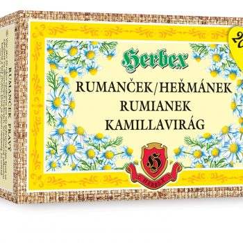Herbex kamillavirág tea, 20 filter