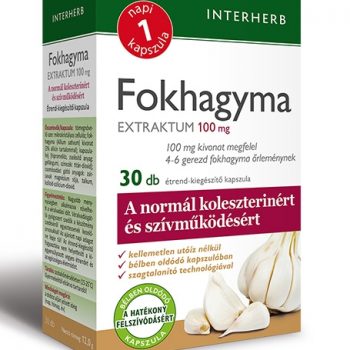 Interherb Fokhagyma Extraktum 100 mg 30db