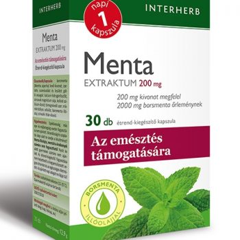 Interherb Menta Extraktum 200mg 30db