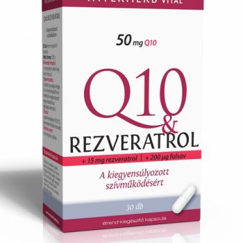 Interherb Q10+Rezveratrol, 30db