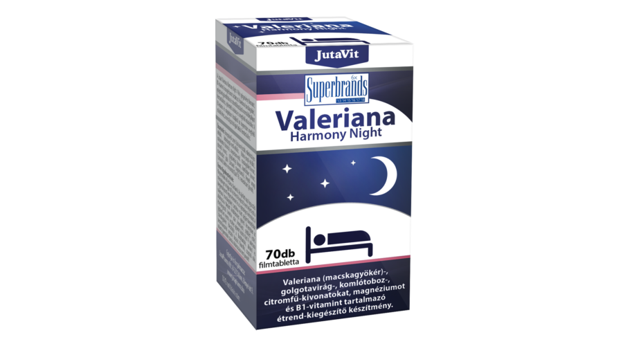JutaVit Valeriana Harmony Night, 70 db 1 JutaVit Valeriana Harmony Night, 70 db