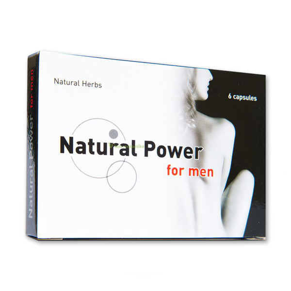 Natural power for men, 6 kapszula 1 Natural power for men, 6 kapszula
