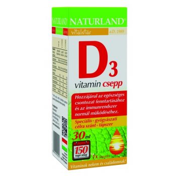 Naturland D3-vitamin csepp