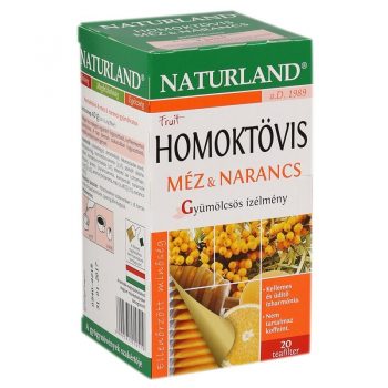 Naturland Homoktövis, méz, narancs gyümölcstea