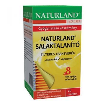 Naturland Salaktalanító filteres tea, 25db