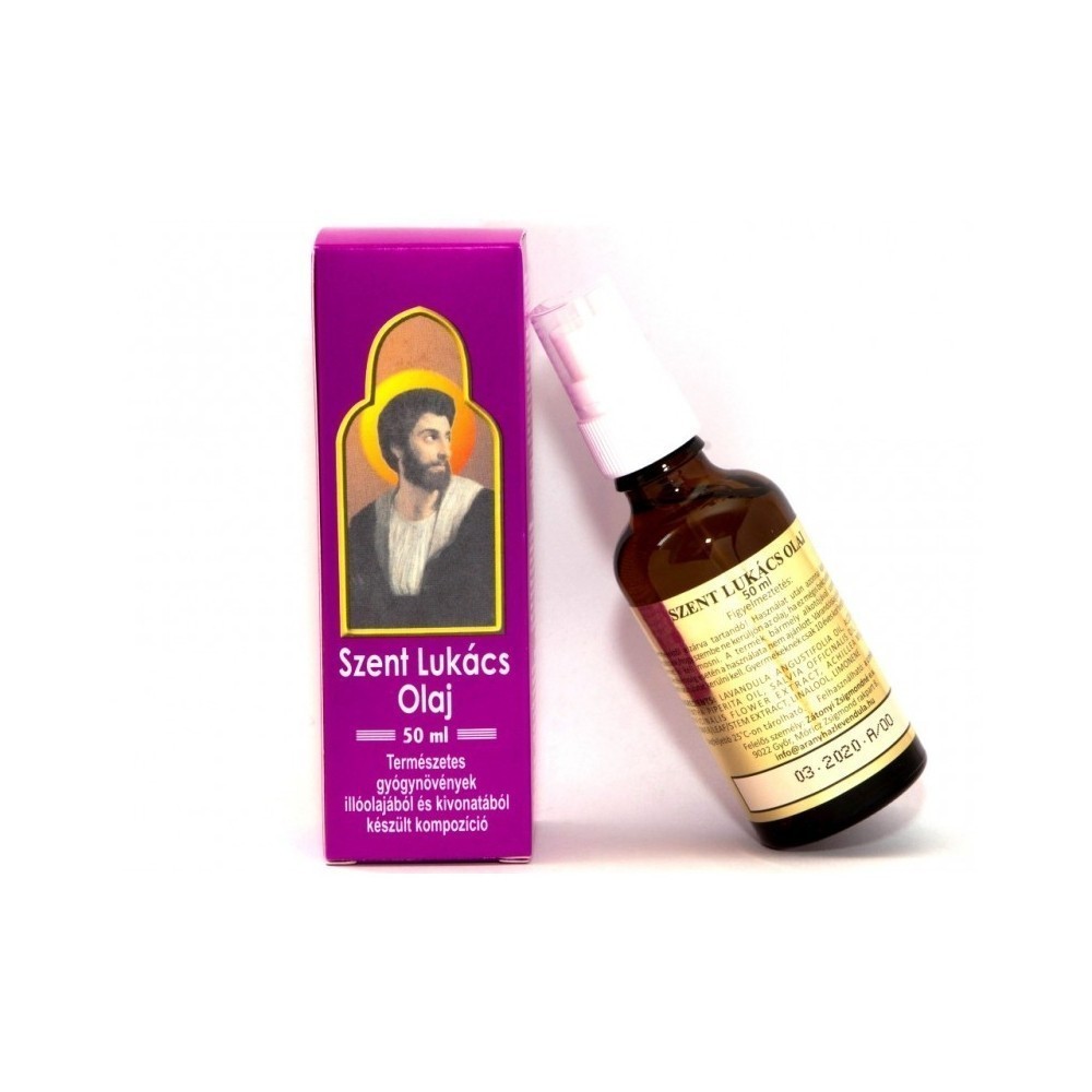 Szent Lukács gyógyolaj, 50 ml 1 Szent Lukács gyógyolaj, 50 ml