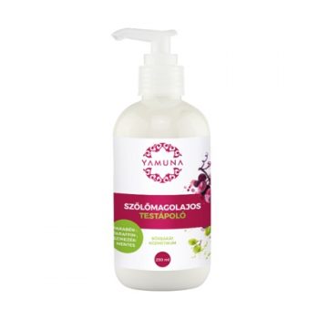 Yamuna Szőlőmagolajos Testápoló, 250ml