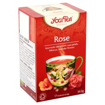 Yogi Tea rozsa tea