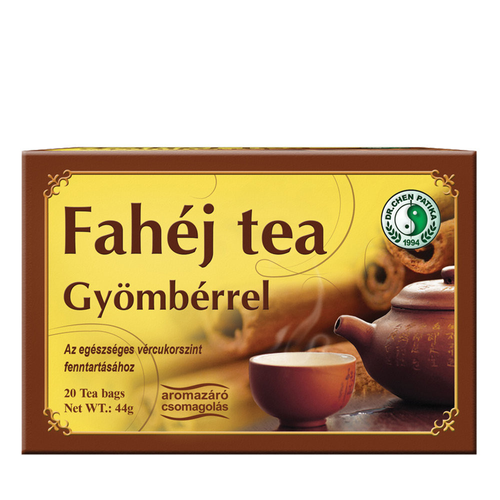 Dr. Chen fahéj tea gyömbérrel, 20tasak 1 Dr. Chen fahéj tea gyömbérrel, 20tasak