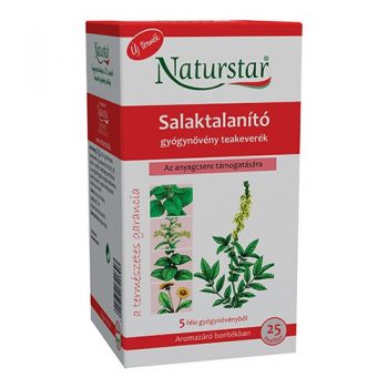Naturstar Salaktalanító gyógynövény teakeverék, 25 tasak