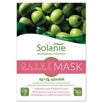 Solanie Bőrfiatalító Arcmaszk olívaolajjal, 6g+2g ajándék