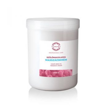 Yamuna Szőlőmagolajos masszázskrém, 1000g